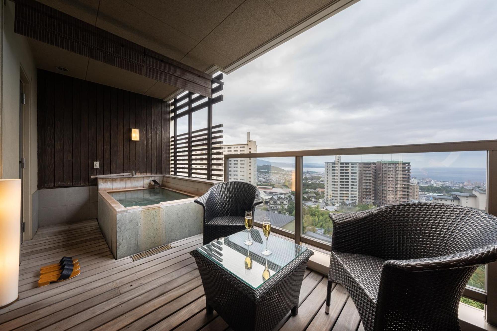 Hotel Ryotei Matsubaya Beppu Exterior foto