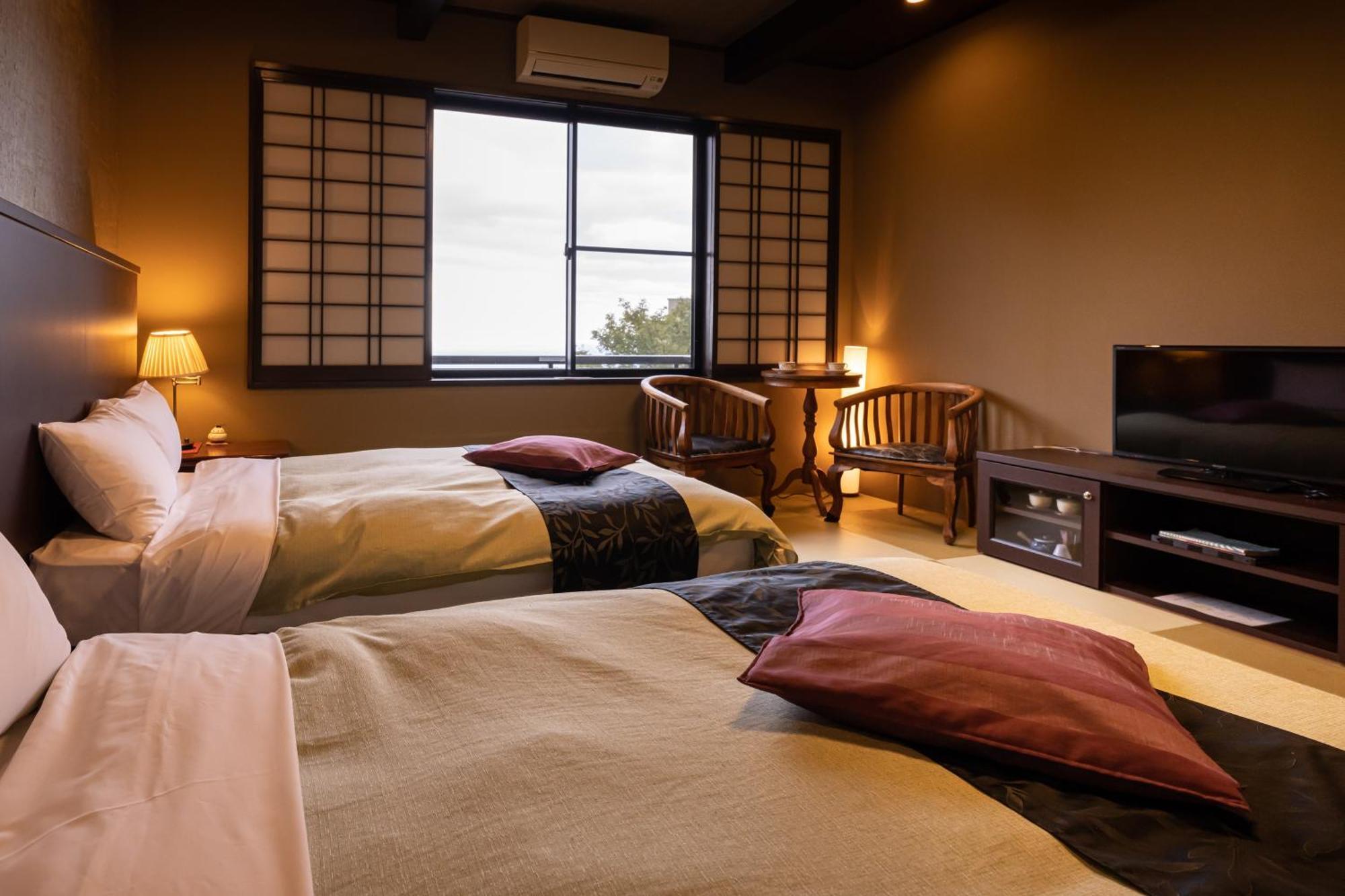 Hotel Ryotei Matsubaya Beppu Zimmer foto