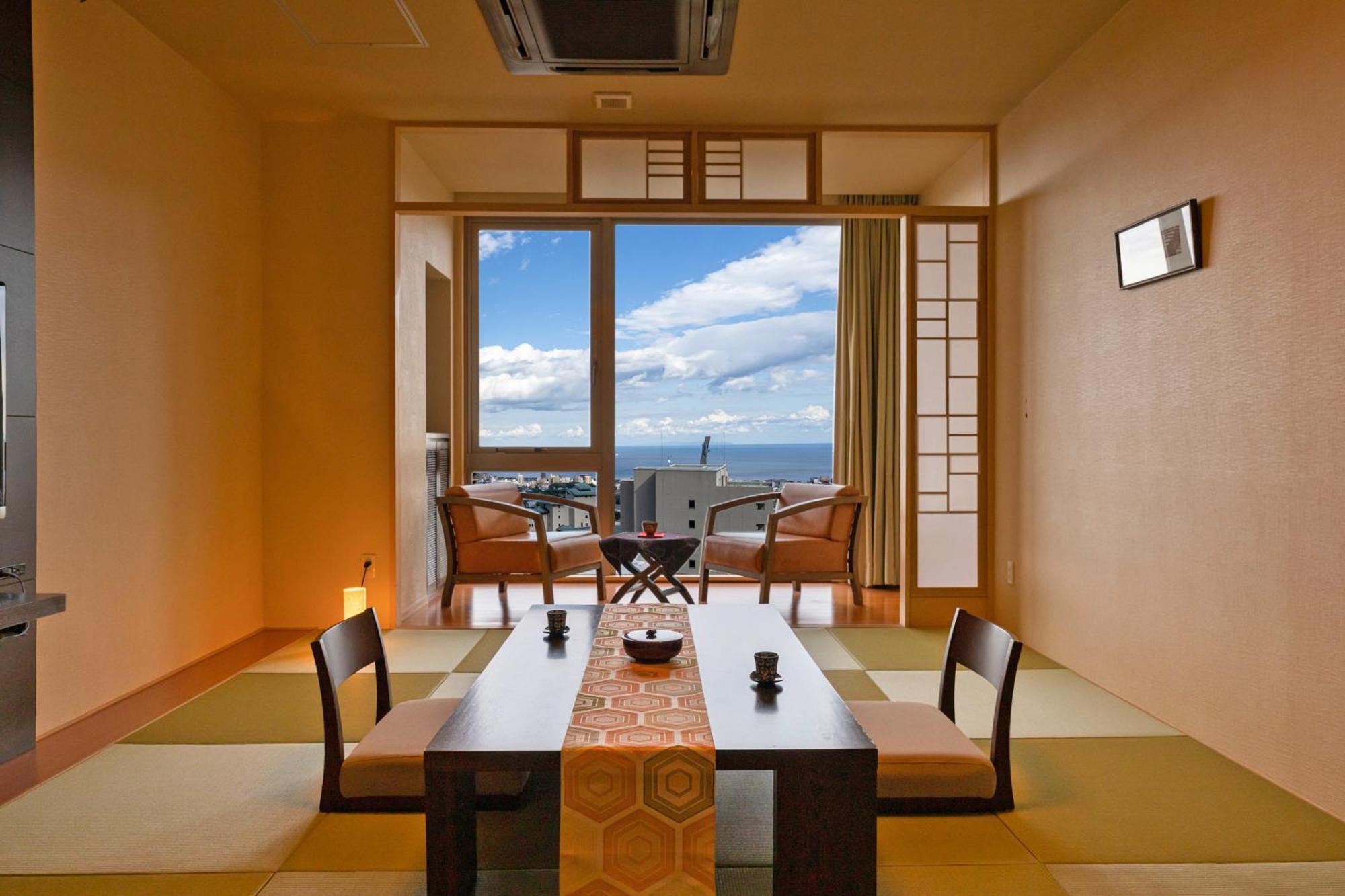 Hotel Ryotei Matsubaya Beppu Exterior foto