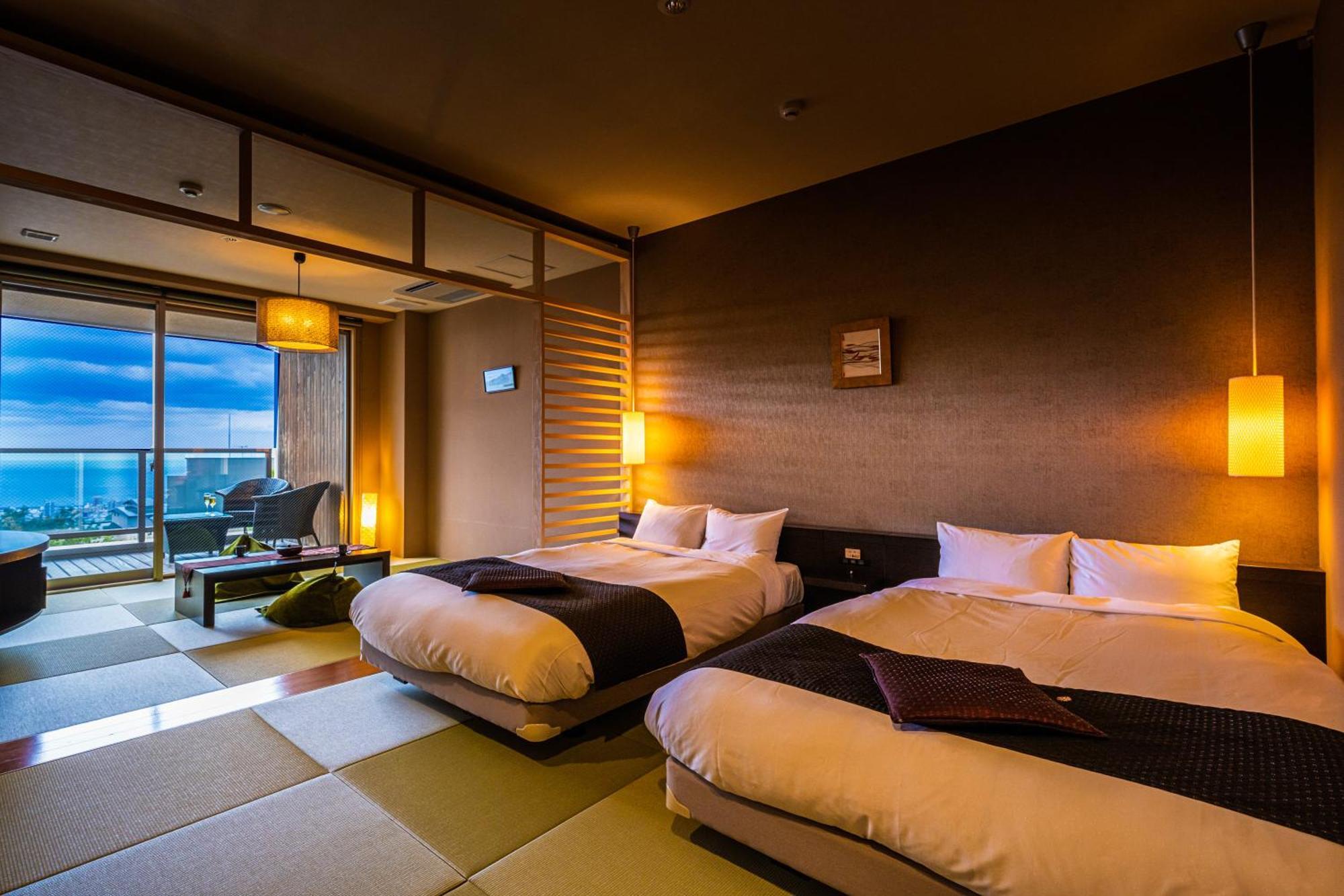 Hotel Ryotei Matsubaya Beppu Exterior foto